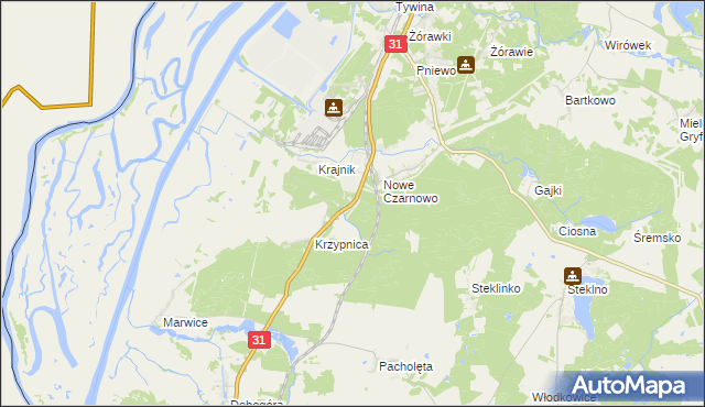 mapa Pastuszka, Pastuszka na mapie Targeo