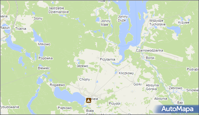 mapa Przytarnia, Przytarnia na mapie Targeo