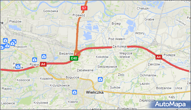 mapa Kokotów, Kokotów na mapie Targeo
