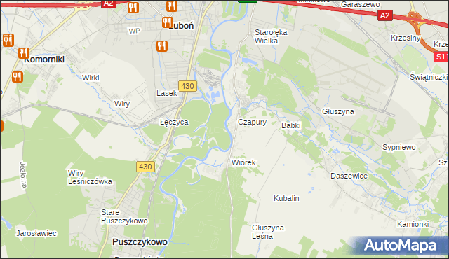 mapa Kątnik, Kątnik na mapie Targeo