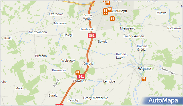 mapa Koniecki Małe, Koniecki Małe na mapie Targeo