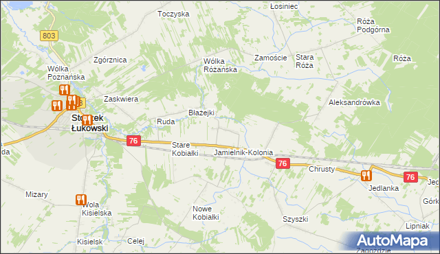 mapa Nowy Jamielnik, Nowy Jamielnik na mapie Targeo