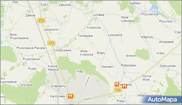 mapa Rzeszówka, Rzeszówka na mapie Targeo