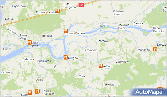 mapa Stasiopole, Stasiopole na mapie Targeo