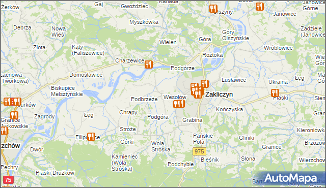 mapa Wesołów, Wesołów na mapie Targeo