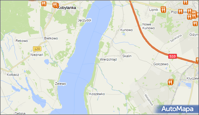 mapa Wierzchląd, Wierzchląd na mapie Targeo