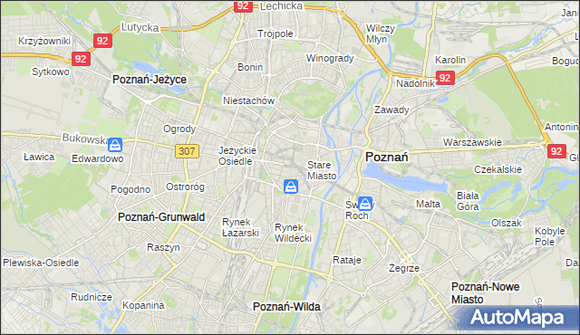 mapa Święty Marcin, Święty Marcin na mapie Targeo