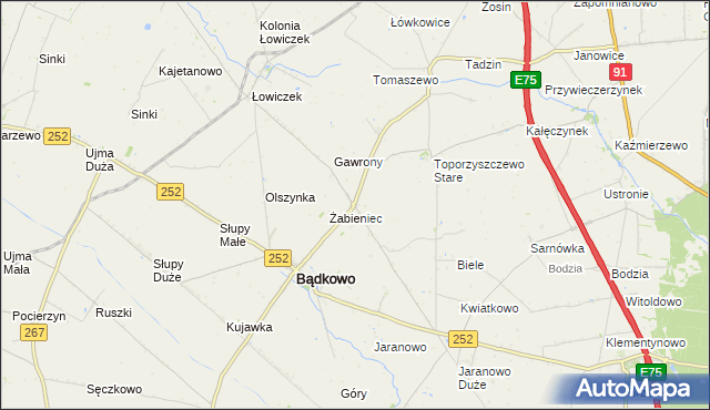 mapa Toporzyszczewo, Toporzyszczewo na mapie Targeo