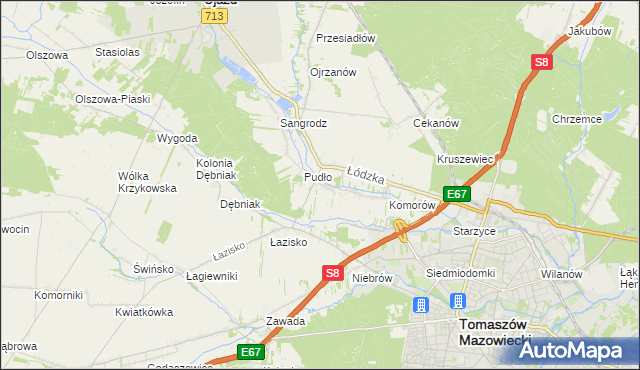 mapa Zaborów Drugi, Zaborów Drugi na mapie Targeo