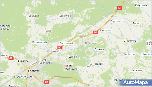 mapa Łojew, Łojew na mapie Targeo