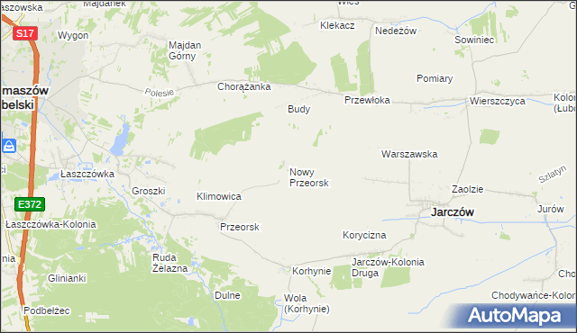mapa Nowy Przeorsk, Nowy Przeorsk na mapie Targeo