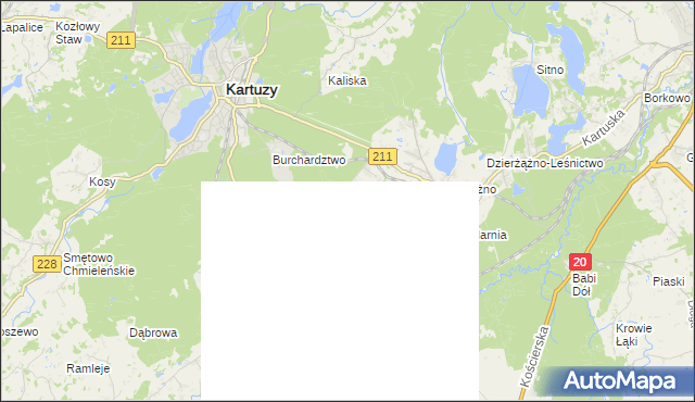 mapa Mezowo, Mezowo na mapie Targeo