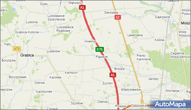 mapa Papieże, Papieże na mapie Targeo