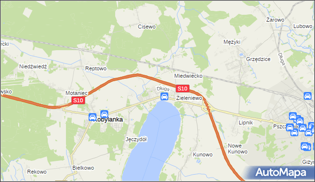 mapa Morzyczyn gmina Kobylanka, Morzyczyn gmina Kobylanka na mapie Targeo