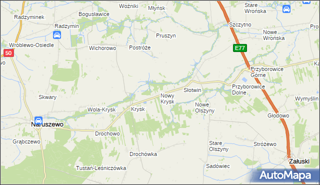 mapa Nowy Krysk, Nowy Krysk na mapie Targeo