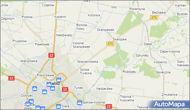 mapa Pólko gmina Żelazków, Pólko gmina Żelazków na mapie Targeo