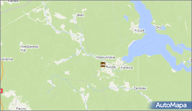 mapa Maskulińskie, Maskulińskie na mapie Targeo