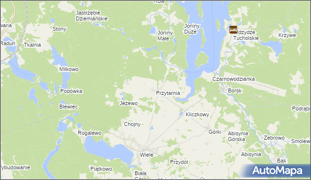 mapa Przytarnia, Przytarnia na mapie Targeo