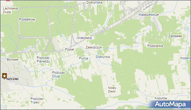 mapa Dobrynka, Dobrynka na mapie Targeo