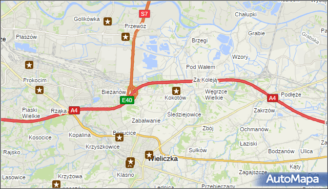 mapa Kokotów, Kokotów na mapie Targeo