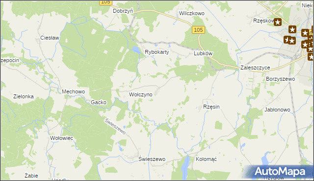 mapa Kukań, Kukań na mapie Targeo