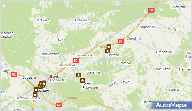 mapa Łojew, Łojew na mapie Targeo
