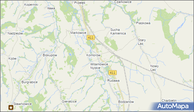 mapa Nowy Świętów, Nowy Świętów na mapie Targeo