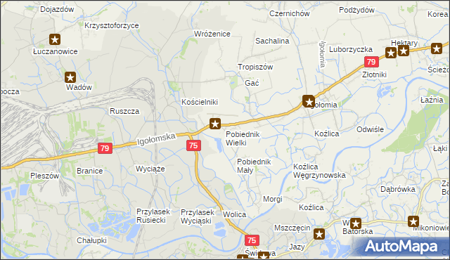 mapa Pobiednik Wielki, Pobiednik Wielki na mapie Targeo