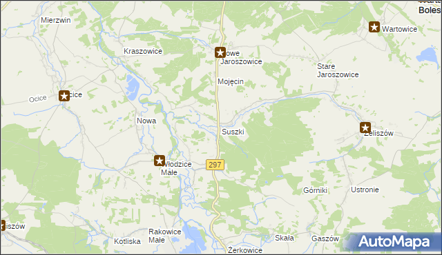 mapa Suszki, Suszki na mapie Targeo