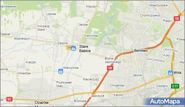 mapa Lubiczów, Lubiczów na mapie Targeo