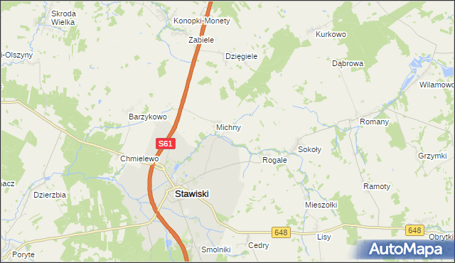 mapa Tafiły, Tafiły na mapie Targeo