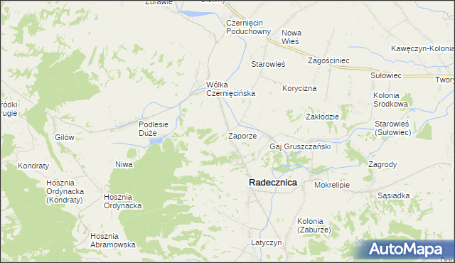 mapa Zaporze, Zaporze na mapie Targeo