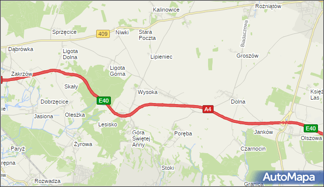 mapa Kadłubiec, Kadłubiec na mapie Targeo