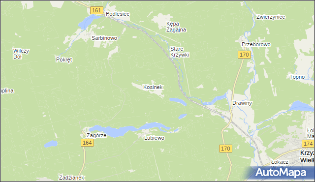 mapa Zdzieborze, Zdzieborze na mapie Targeo