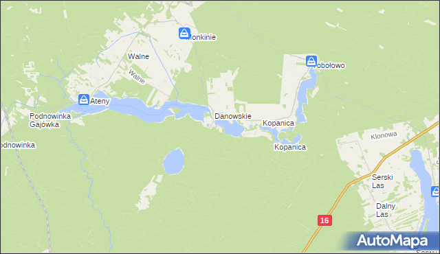 mapa Busznica, Busznica na mapie Targeo