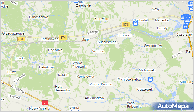 mapa Bystrzanów, Bystrzanów na mapie Targeo