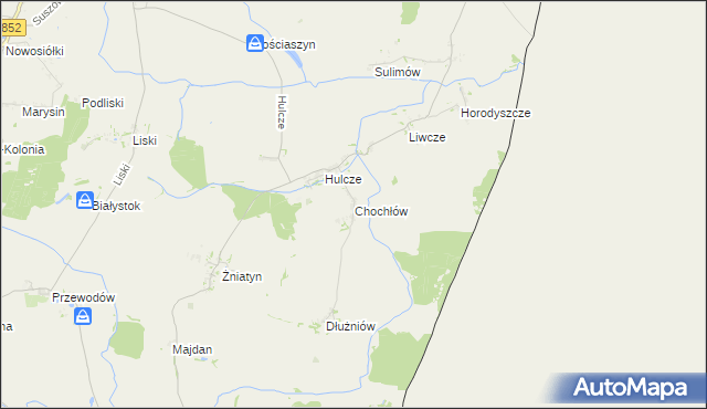 mapa Chochłów, Chochłów na mapie Targeo