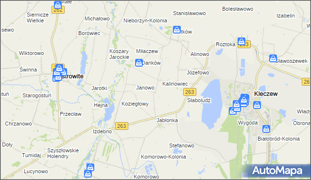 mapa Danków A, Danków A na mapie Targeo