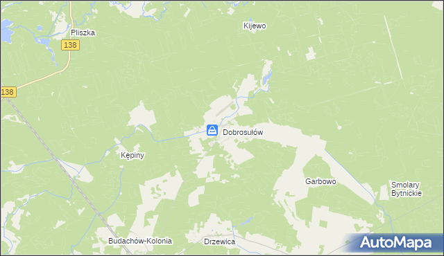 mapa Dobrosułów, Dobrosułów na mapie Targeo