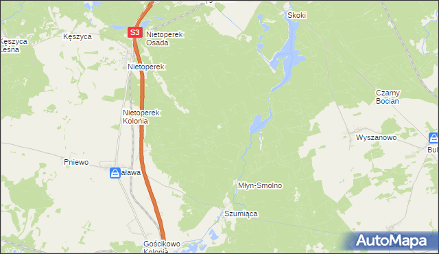 mapa Kaławka, Kaławka na mapie Targeo