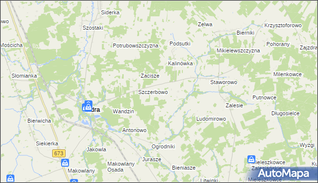 mapa Kniaziówka, Kniaziówka na mapie Targeo