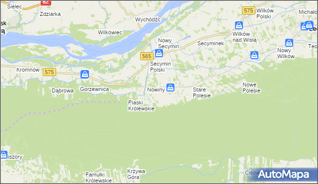 mapa Krubiczew, Krubiczew na mapie Targeo
