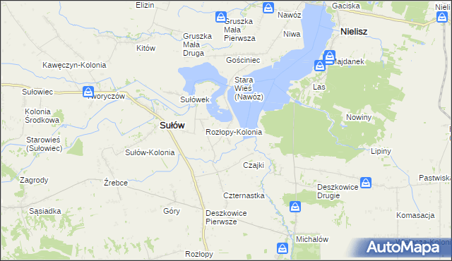 mapa Kulików, Kulików na mapie Targeo