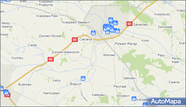 mapa Łempino, Łempino na mapie Targeo