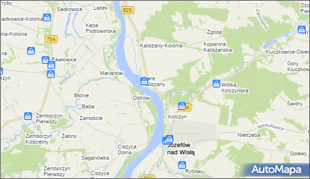 mapa Łopoczno, Łopoczno na mapie Targeo