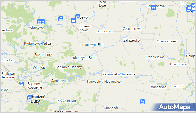 mapa Łukoszyn, Łukoszyn na mapie Targeo