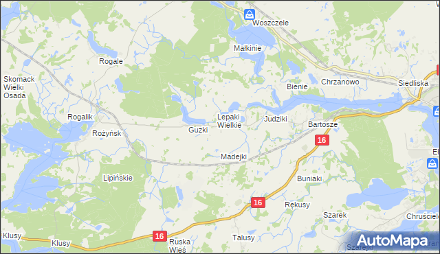 mapa Mołdzie, Mołdzie na mapie Targeo