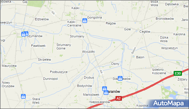 mapa Nowa Pułapina, Nowa Pułapina na mapie Targeo
