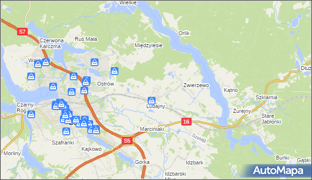 mapa Nowe Siedlisko, Nowe Siedlisko na mapie Targeo