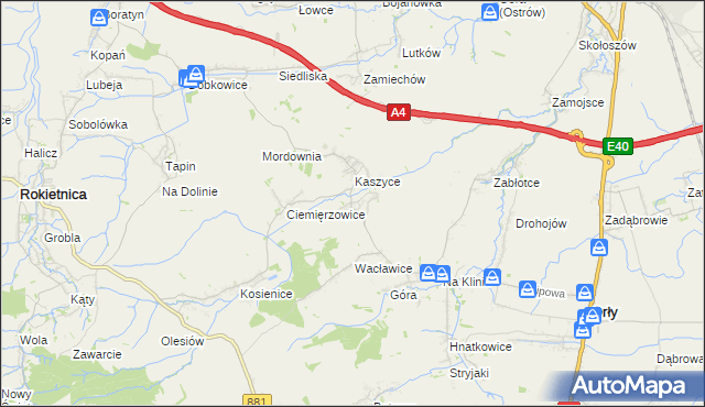 mapa Olszynka gmina Orły, Olszynka gmina Orły na mapie Targeo